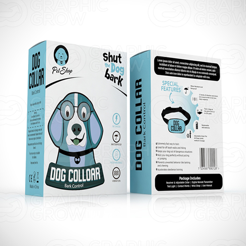 Dog Collar packaging