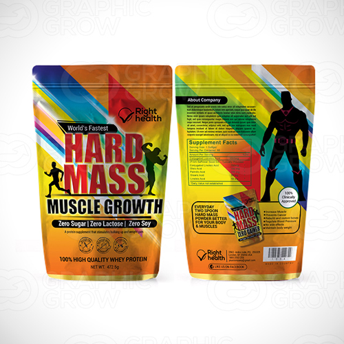 Hard mass muscle growth supplement