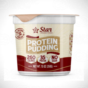 Protein Pudding label