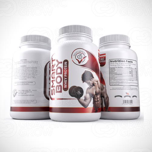 Whey Protein Packaging Design