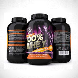 Whey protein muscle builder