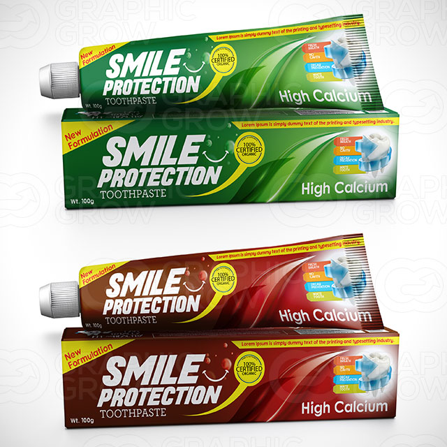 Toothpaste packaging